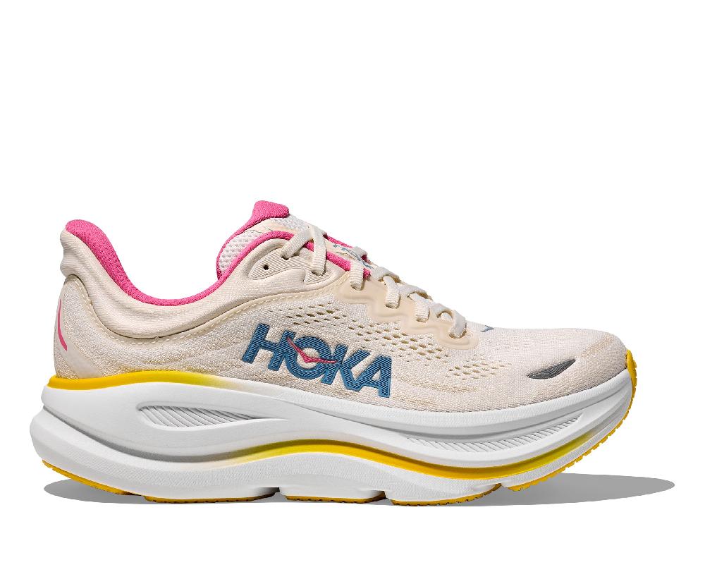 le bos Hoka Alabaster/Birch Bondi 9 Women's Running Shoes 1162012-ALBST