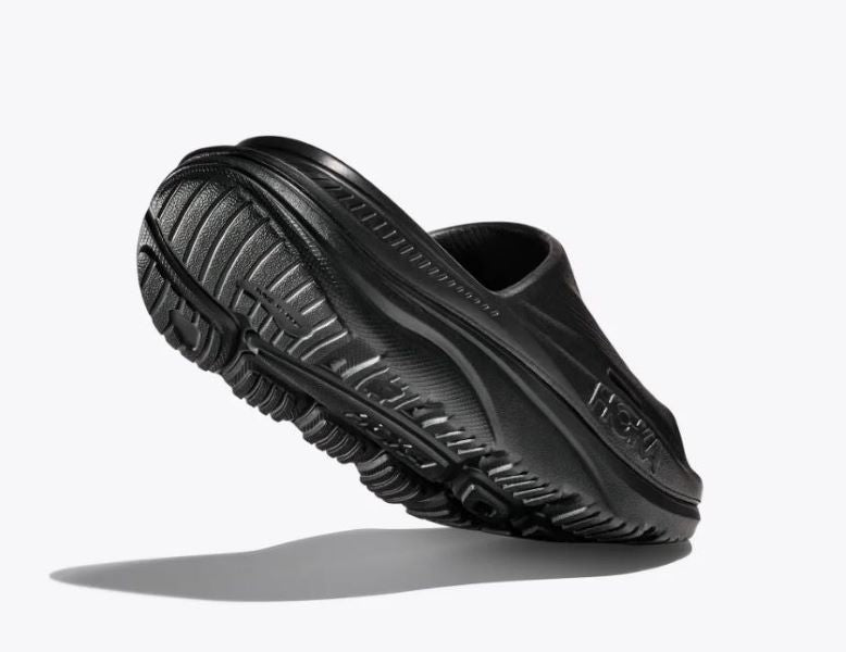 Le Bos Hoka Black Ora Recovery Slide 3 In Men's Sizes 1135061BBLC-MEN