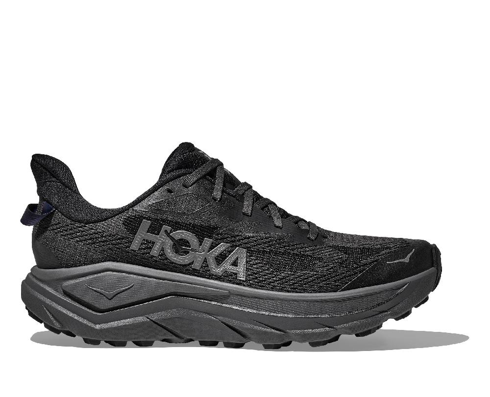 le bos Hoka Black/Outer Orbit Challenger 8 Wide Width Men's Trail Running Shoes 1168718-BCKT