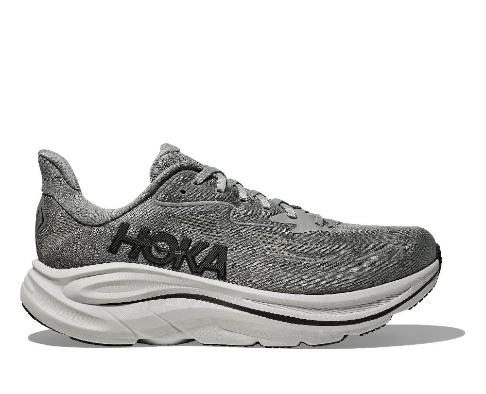 Le Bos Hoka Galactic Grey/Asteroid Clifton 10 Men's Running Shoes 1162030-GYST