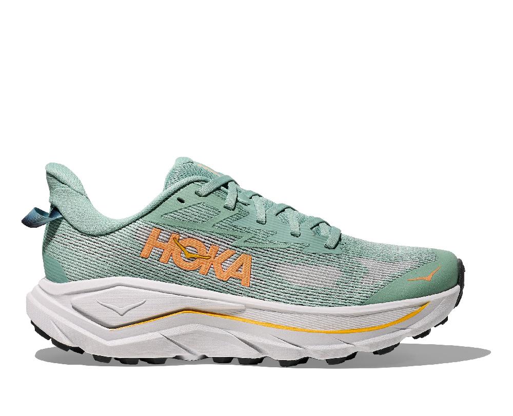 Le Bos Hoka Jade/Cosmic Grey Challenger 8 Women's Trail Running Shoes 1168717-JDC