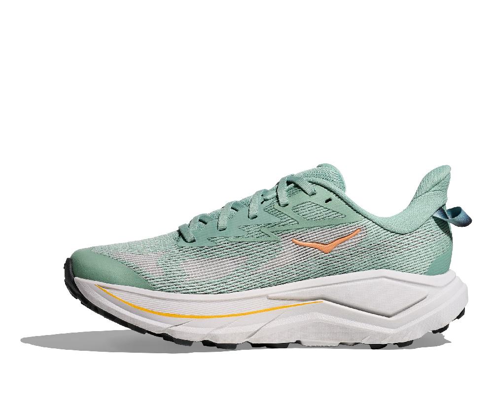 Le Bos Hoka Jade/Cosmic Grey Challenger 8 Women's Trail Running Shoes 1168717-JDC