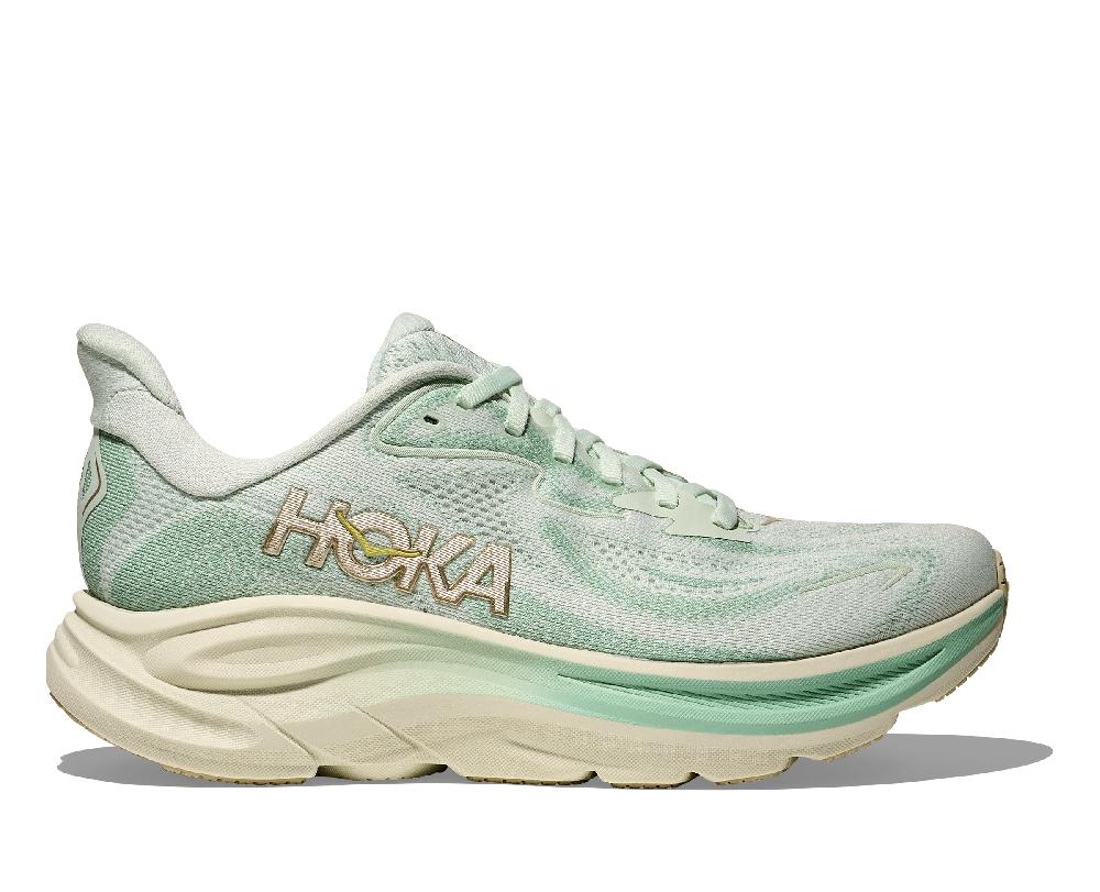 Le Bos Hoka Sea Glass/Jadeite Clifton 10 Women's Running Shoes 1162031-SJD