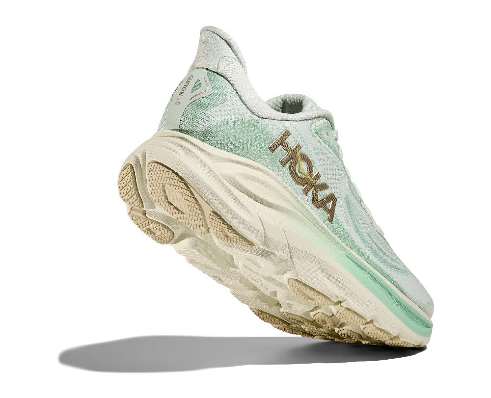 Le Bos Hoka Sea Glass/Jadeite Clifton 10 Women's Running Shoes 1162031-SJD