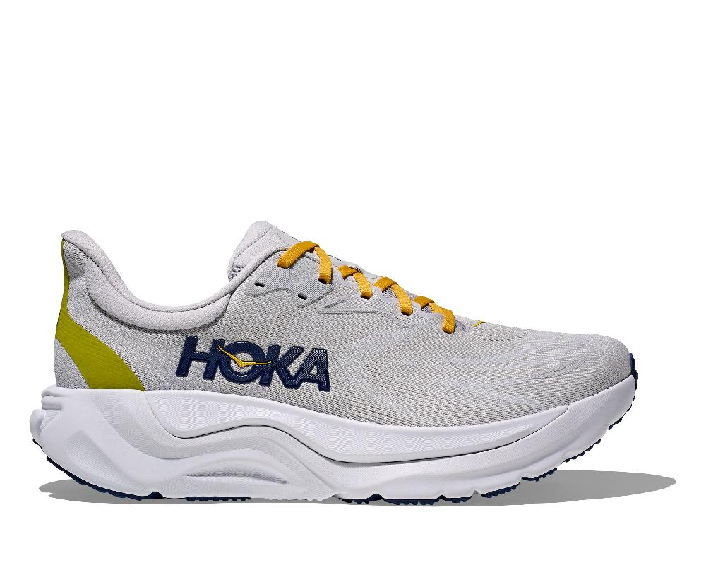 le bos Hoka Stardust/Cosmic Grey Arahi 8 Men's Wide Width Running Shoes 1168710-SSTC