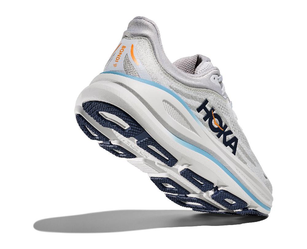 Le Bos Hoka Stardust/Cosmic Grey Bondi 9 Men's Running Shoes 1162011-SSTC