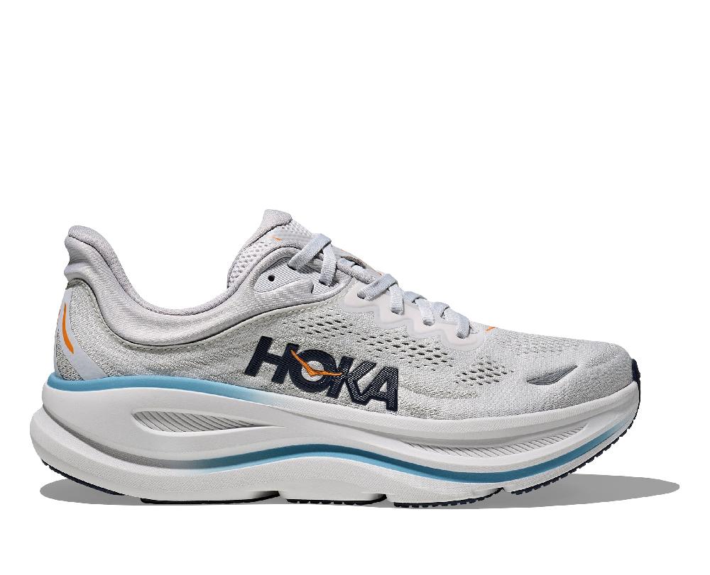 le bos Hoka Stardust/Cosmic Grey Bondi 9 Men's Running Shoes 1162011-SSTC