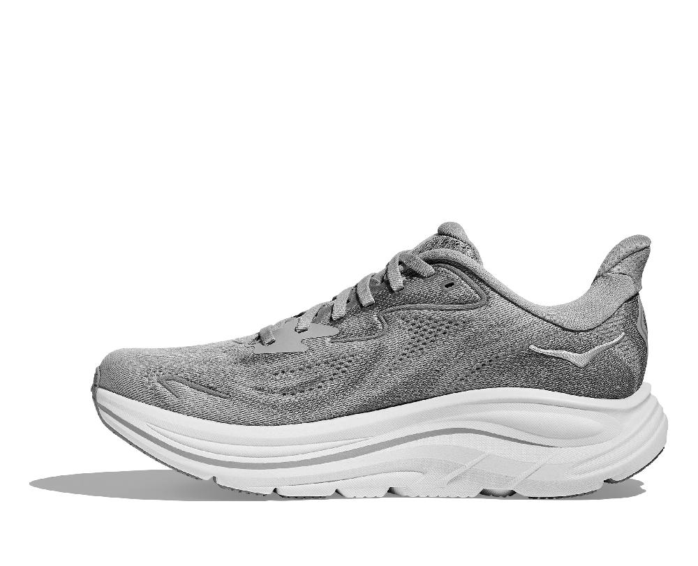Le Bos Hoka Stellar Grey/Galactic Grey Clifton 10 Women's Running Shoes 1162031-SRYG