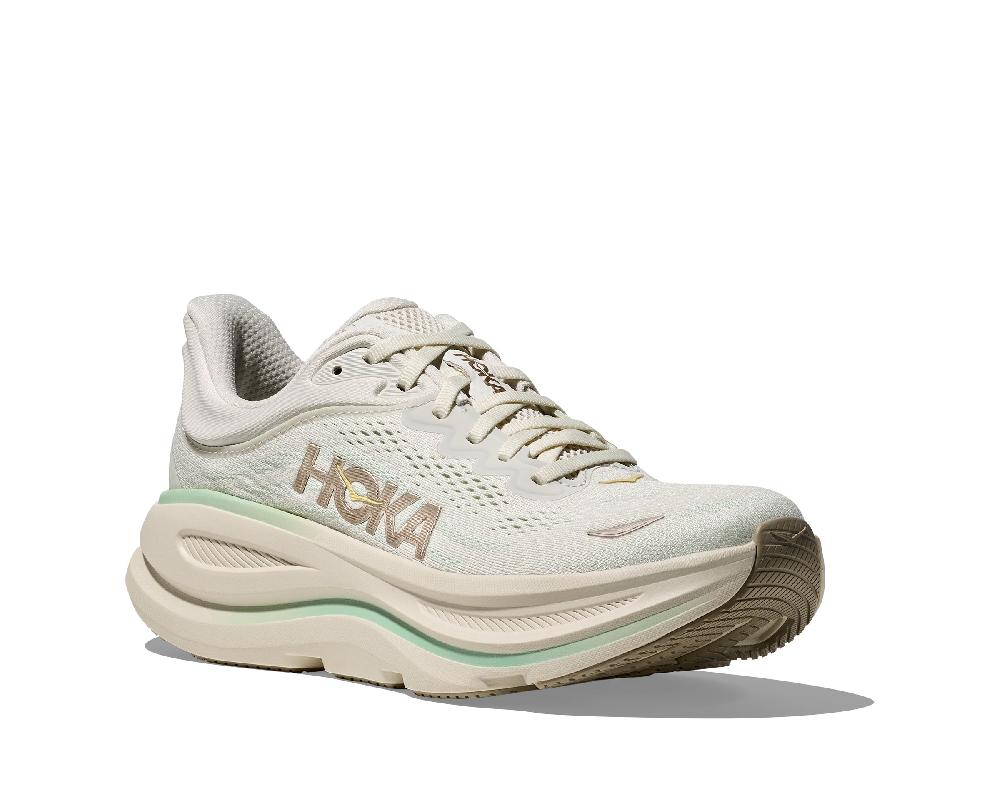 Le Bos Hoka Truffle Salt/Sea Glass Bondi 9 Women's Running Shoes 1162012-TLSL