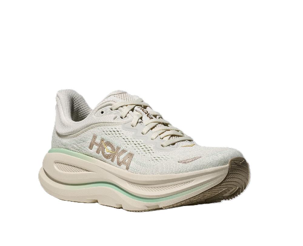 le bos Hoka Truffle Salt/Sea Glass Bondi Women's Wide Width Running Shoes 1162014-TLSL