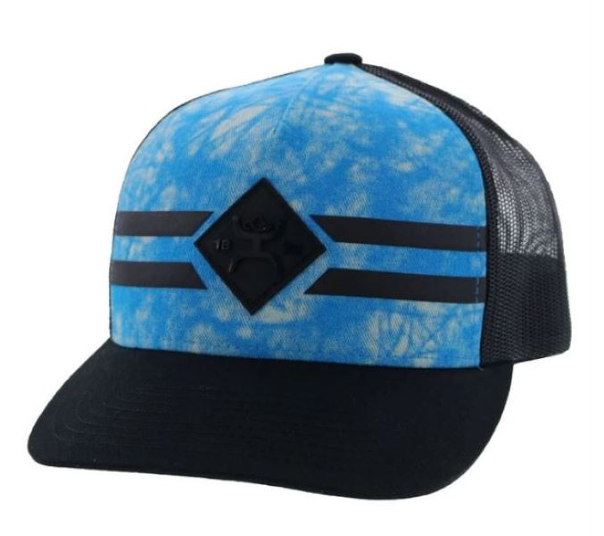 Le Bos Hooey Blue And Black Youth Spitfire Cap 1912T-BLBK-Y