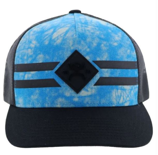 le bos Hooey Blue and Black Youth Spitfire Cap 1912T-BLBK-Y
