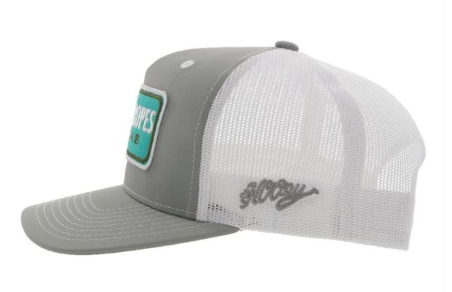 Le Bos Hooey Grey/White CR083 Youth Cactus Ropes Hat CR083-Y