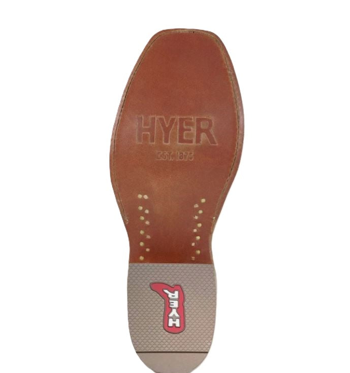 Le Bos Hyer Boots Honey Leawood 13 Inch Cutter Toe Women's Goat Boots HW42008