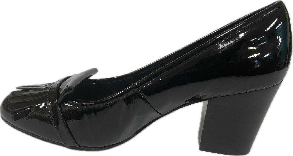 Le Bos Isola By Sofft Tara Black Patent Women's Dress Pumps 6229311