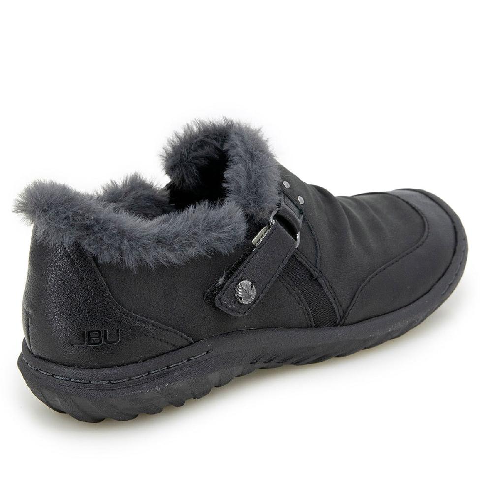 Le Bos Jambu Black Heather Women's Slip On Shoes B4HEA01