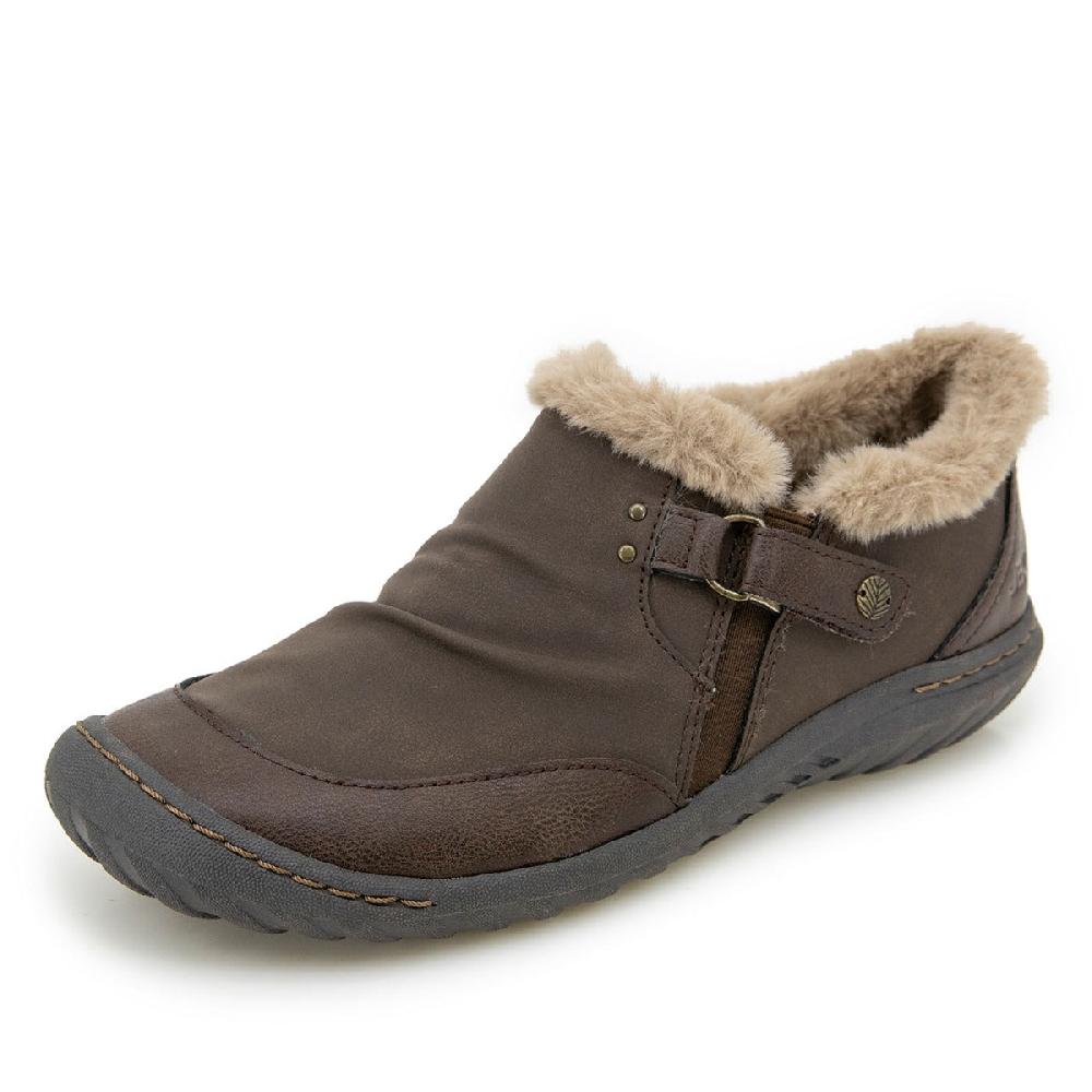 Le Bos Jambu Brown Heather Women's Slip On Shoes B4HEA34