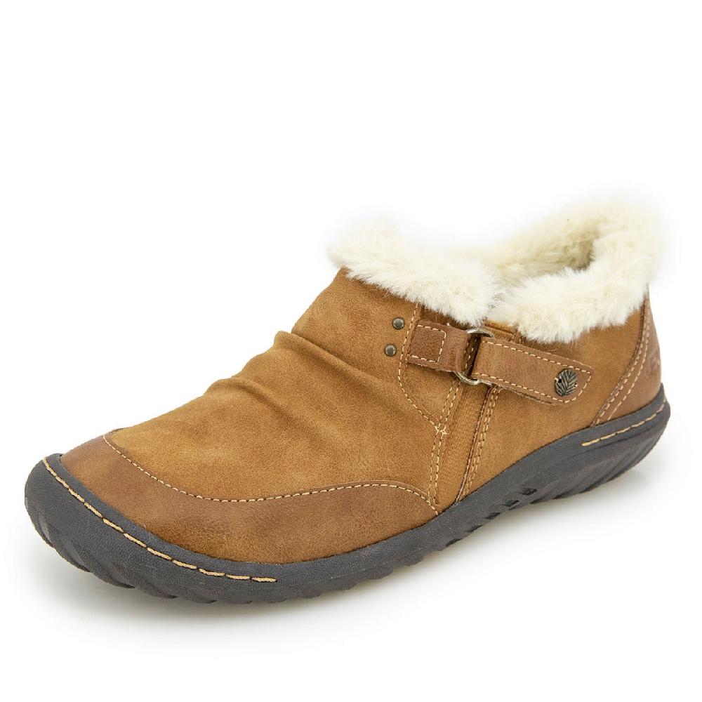 Le Bos Jambu Tan Heather Women's Slip On Shoes B4HEA04