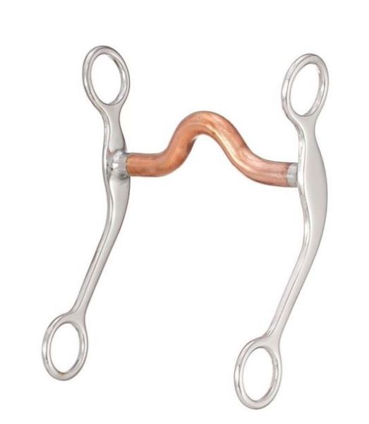 le bos JT International Tough1 Copper Mouth Curb Bit 25825-0-0