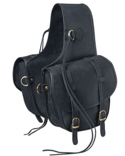 le bos JT International Tough1 Soft Leather Saddle Bag 61-9935 *More Colors Available