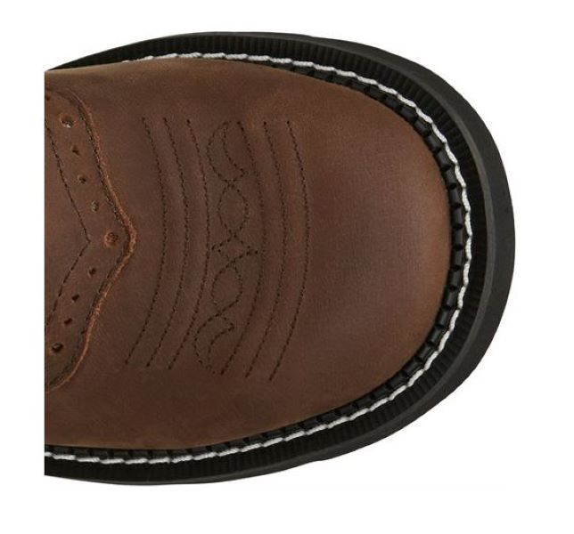 Le Bos Justin Boots Aged Bark Gemma Ladies Western Boots GY9903