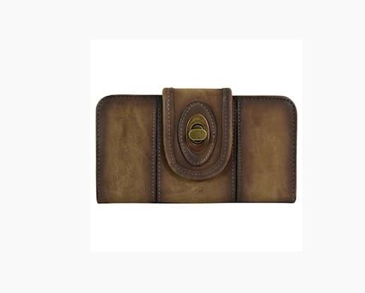 le bos Justin Burnished Brown Women's Wallet 2157775W