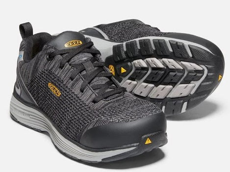 Le Bos Keen Black/Grey Flannel Women's Sparta ESD (Aluminum Toe) 1021350