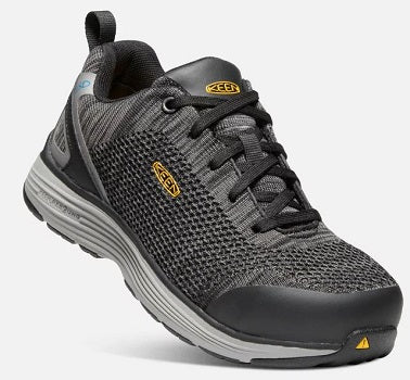 le bos Keen Black/Grey Flannel Women's Sparta ESD (Aluminum Toe) 1021350