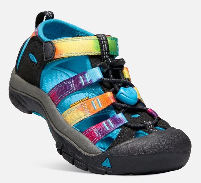le bos Keen Rainbow Tie Dye Newport H2O Little Kids Shoes 1018447