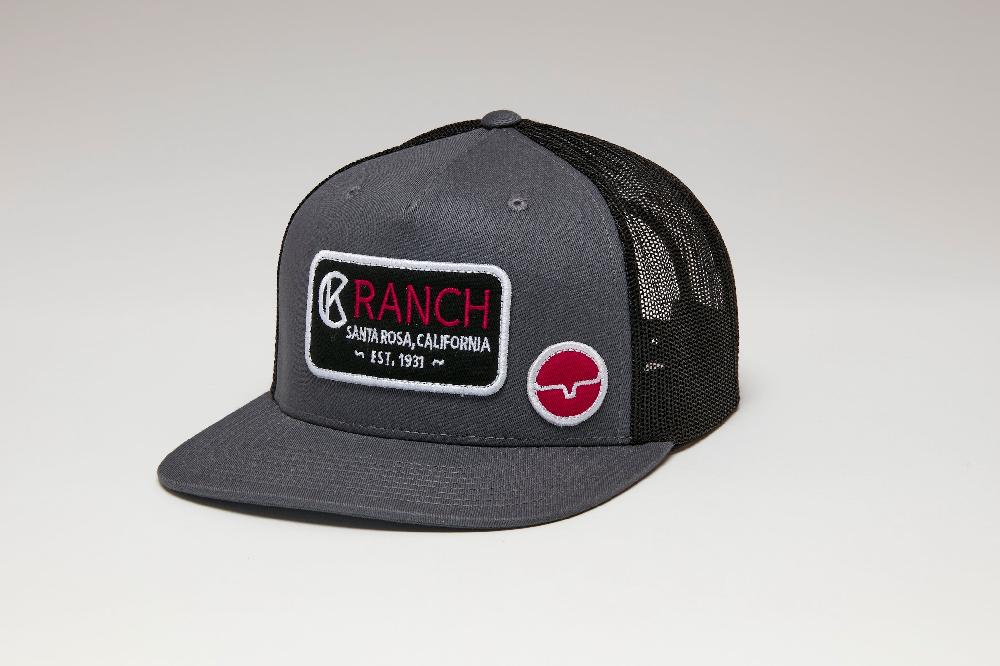le bos Kimes Ranch Charcoal/Black CK31 Trucker Hat UHA0000088CHAR