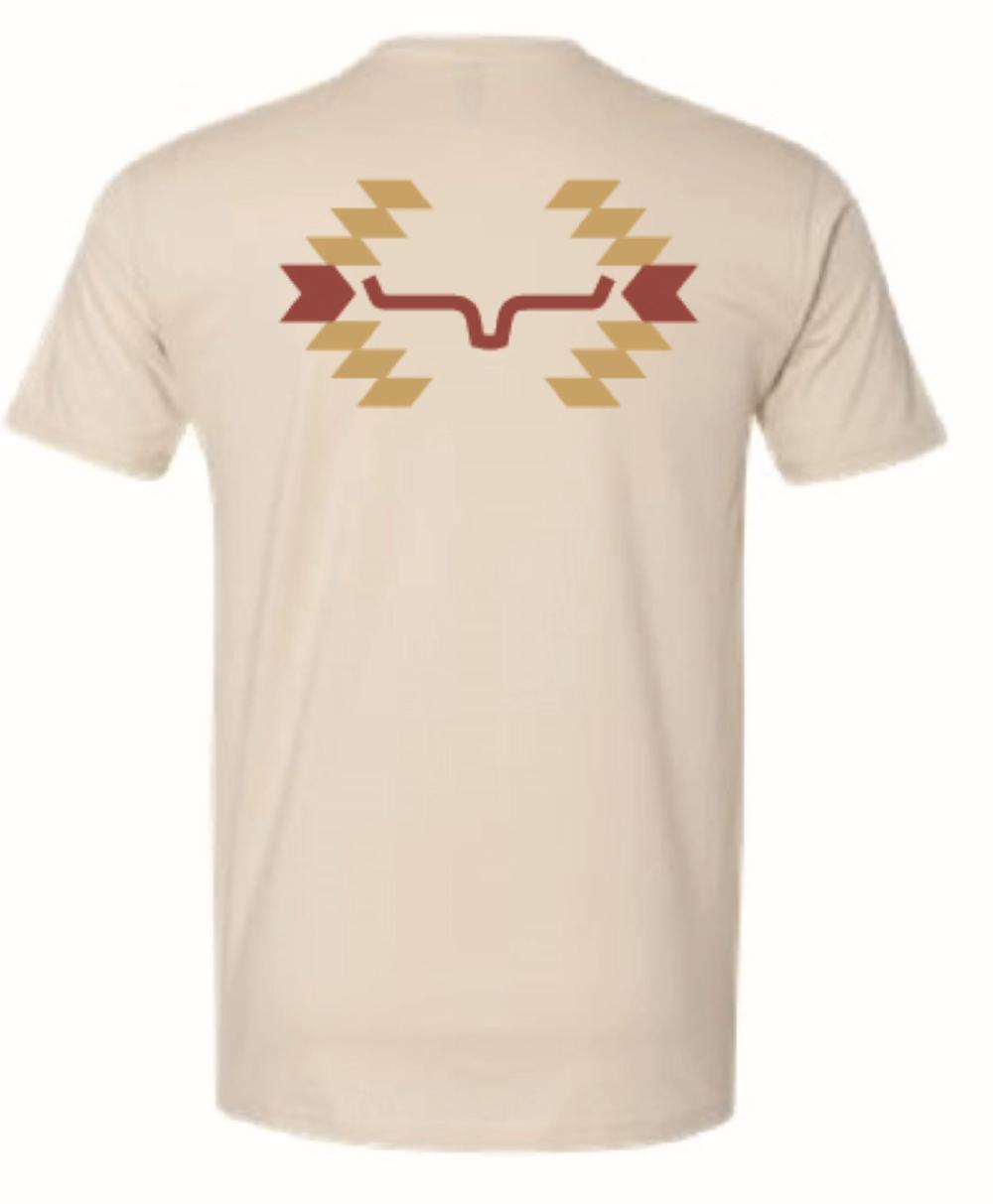 le bos Kimes Ranch Cream Cactus Sunset T-Shirt MSH0000078