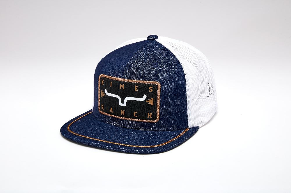 le bos Kimes Ranch Denim Edwin Trucker Hat UHA0000127DENIM