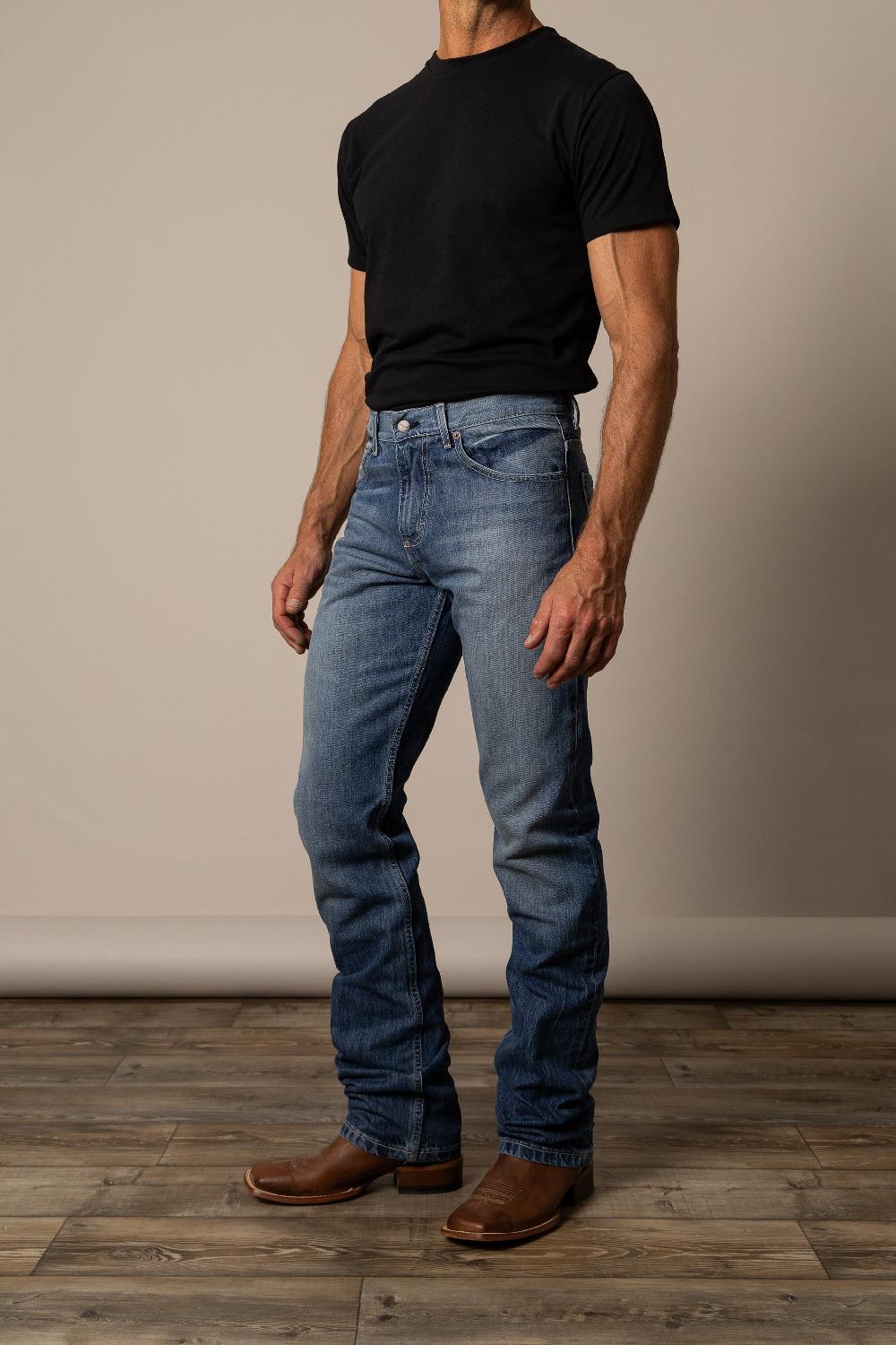 Le Bos Kimes Ranch James Mid Wash Men's Jeans MJE0000004