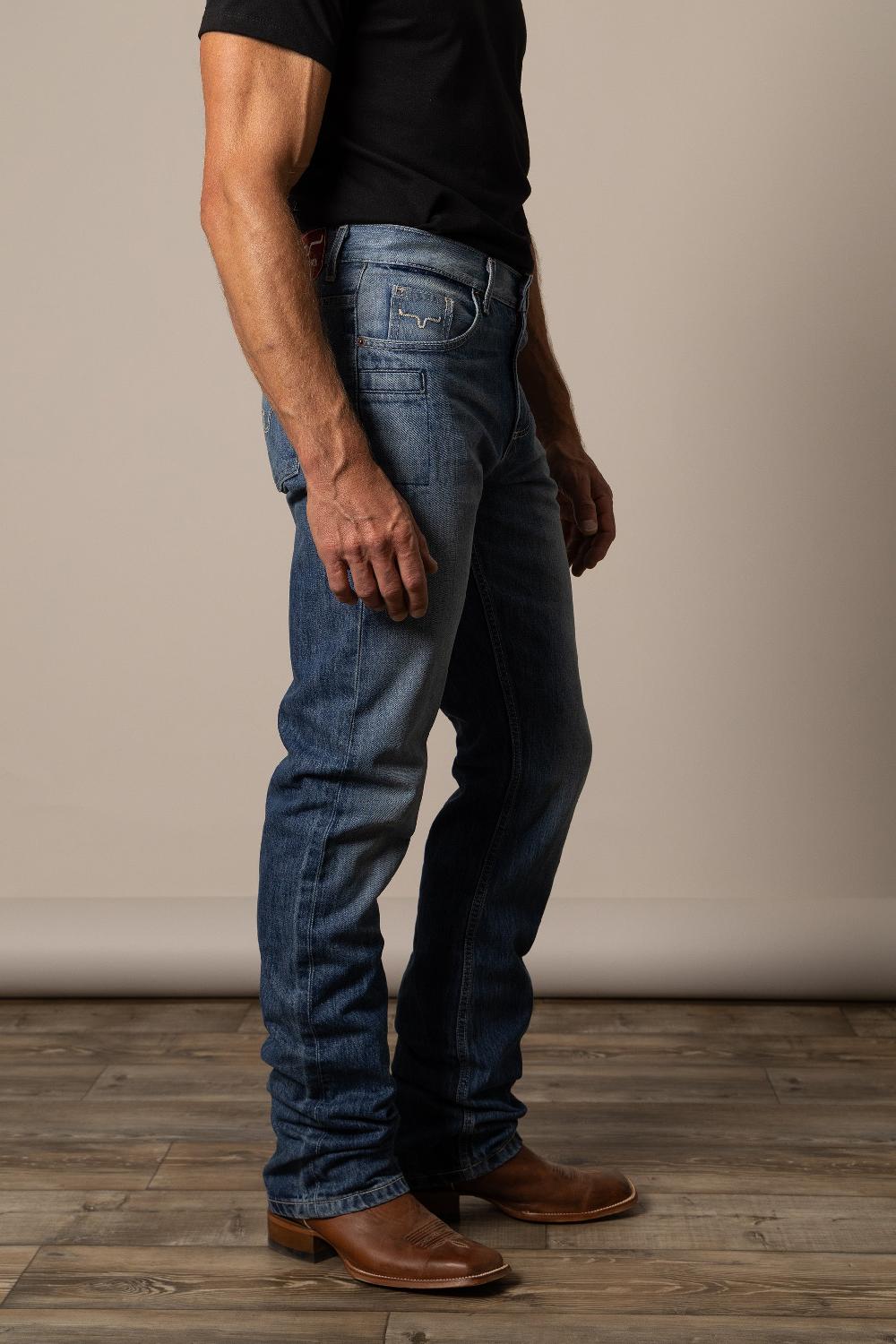 Le Bos Kimes Ranch James Mid Wash Men's Jeans MJE0000004