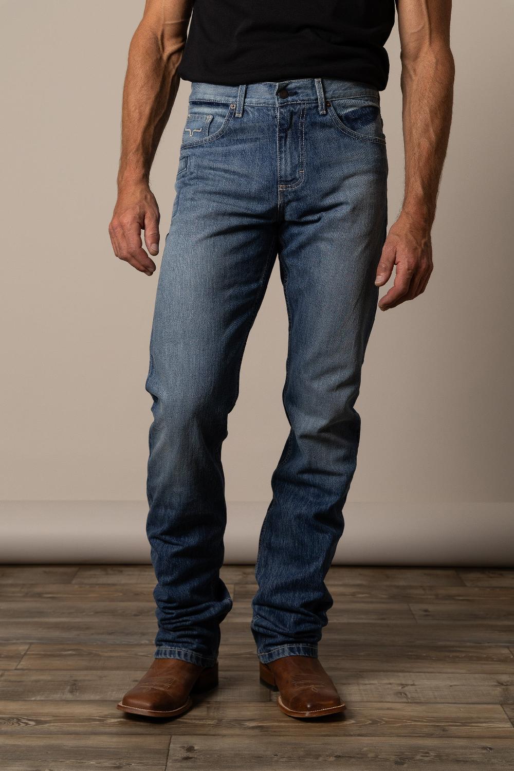 Le Bos Kimes Ranch James Mid Wash Men's Jeans MJE0000004