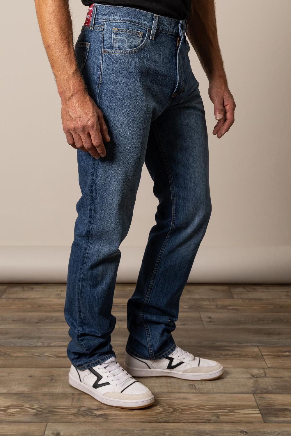 Le Bos Kimes Ranch Luke Mid Wash Men's Jeans MJE0000006
