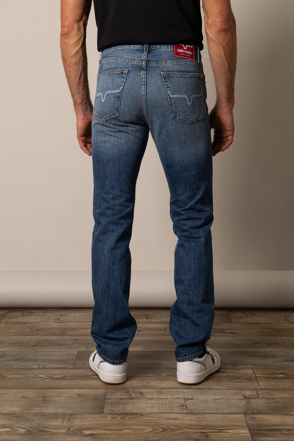 le bos Kimes Ranch Luke Mid Wash Men's Jeans MJE0000006