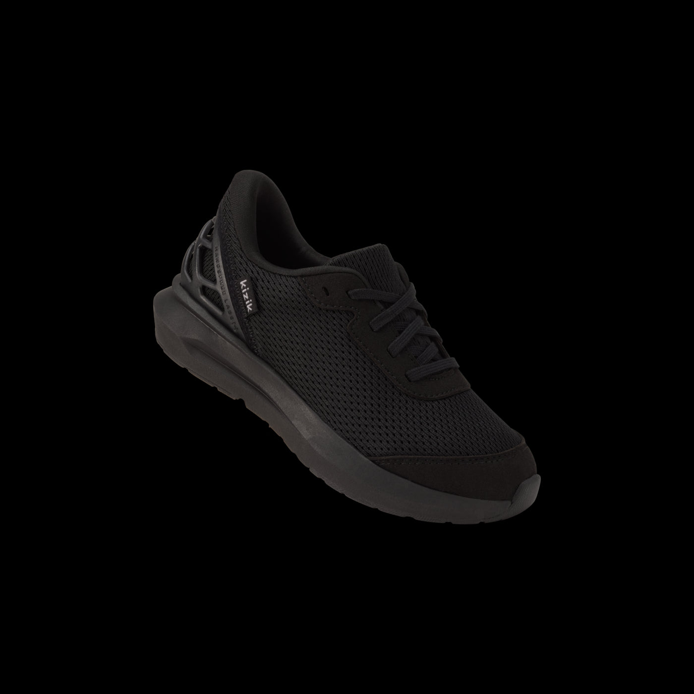 Le Bos Kizik All Black Athens 2 Little Kid Hands Free Step In Sneakers LATH2502