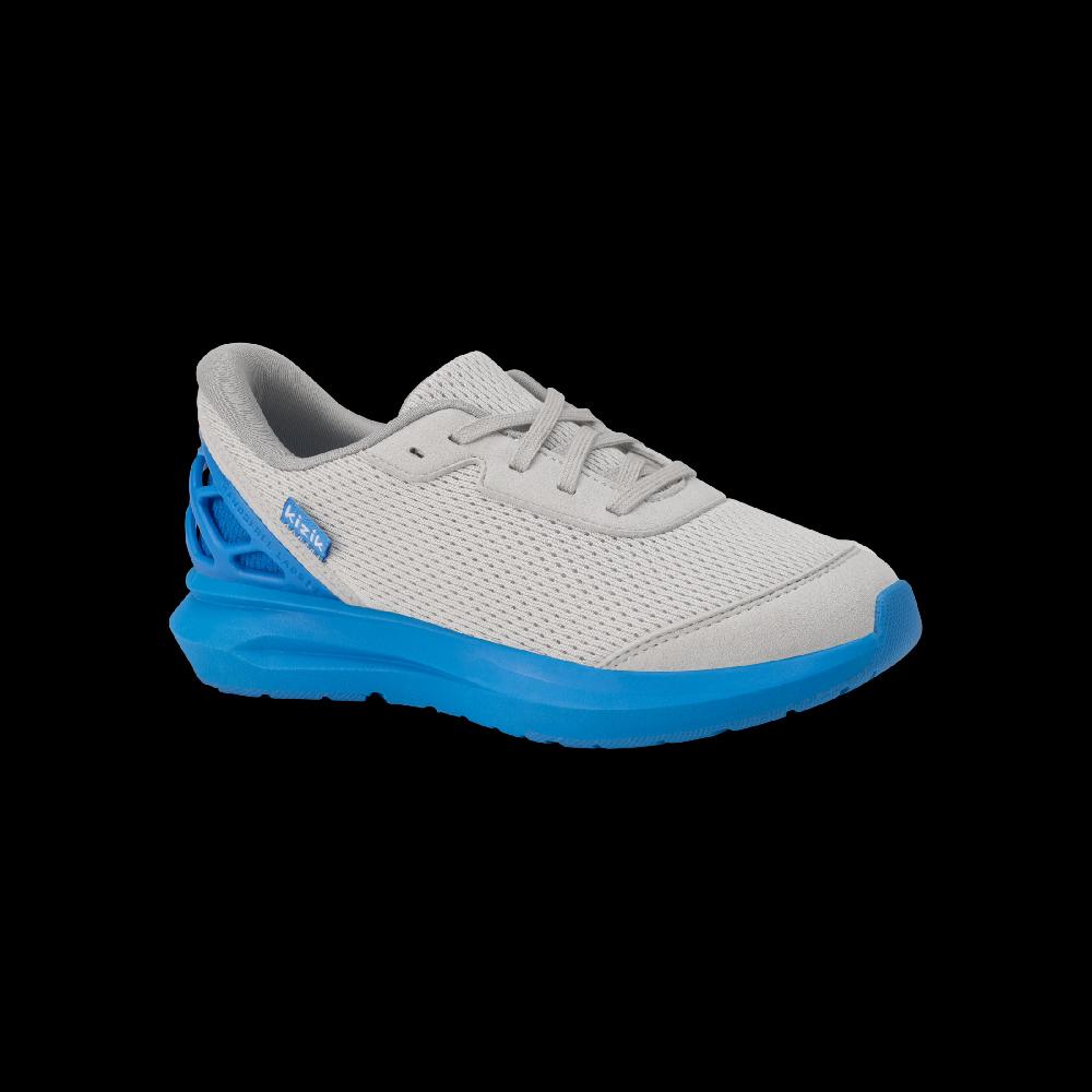 Le Bos Kizik Harbor Mist/Super Sonic Athens 2 Big Kids Hands Free Step In Sneakers BATH2509