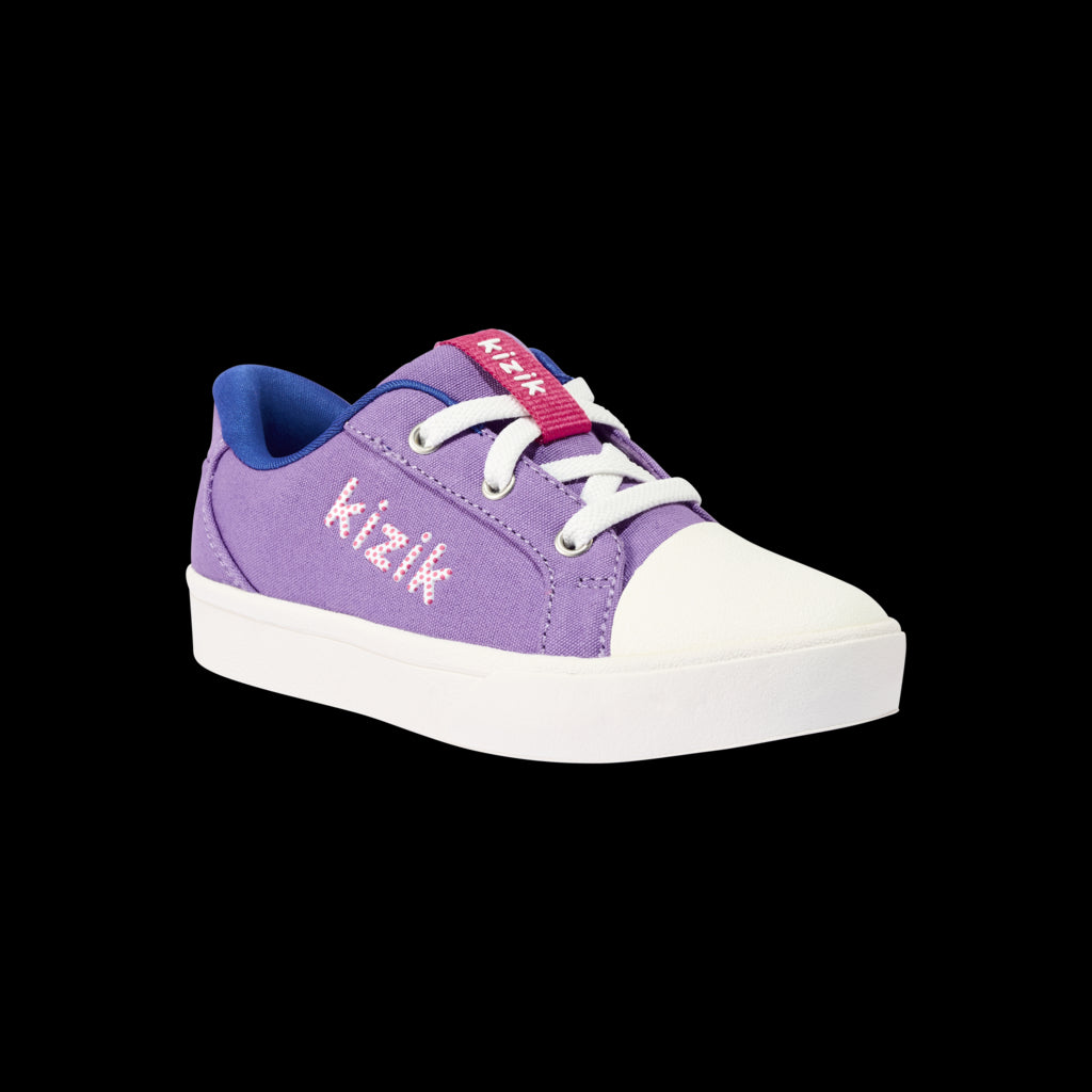 Le Bos Kizik Paisley Purple Brewster Toddler Kids' Slip In Sneakers KBREPP