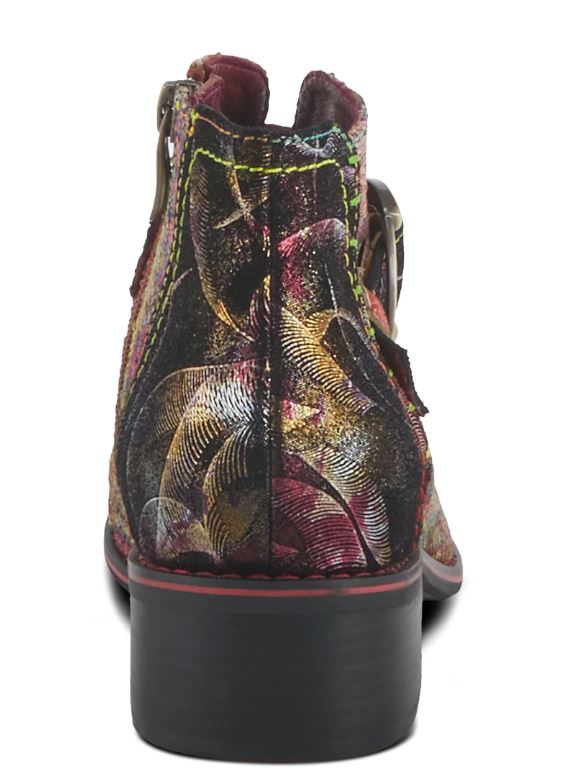 Le Bos L'Artiste By Spring Step Camel Multi Georgiana Scope Women's Boots