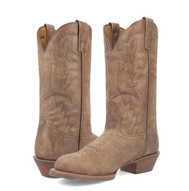 Le Bos Laredo Tan Weller Men's Leather Western Boots 68496