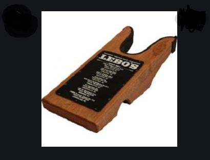 le bos 4008-01 Large Wood Boot Jacks