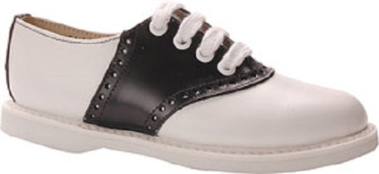 le bos 535 Black & White Cheerleading Saddle Oxfords