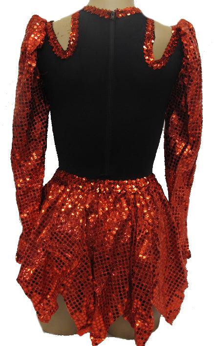 Le Bos 9701 Leotard W/skirt CH