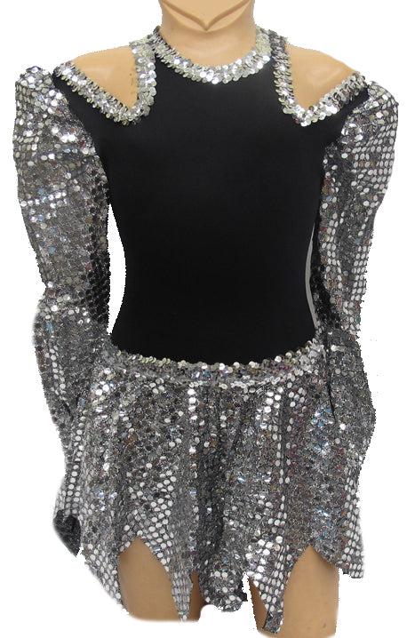 Le Bos 9701 Leotard W/skirt CH