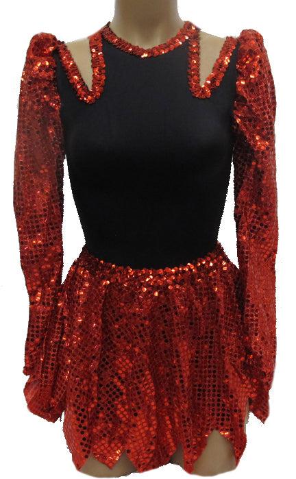 le bos 9701 Leotard w/skirt CH