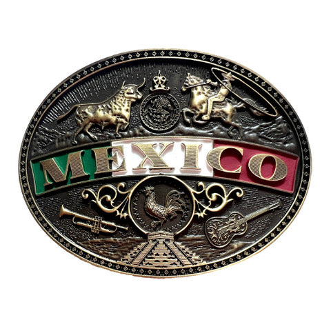 le bos Andwest Mexico Heritage Buckle HER020-06