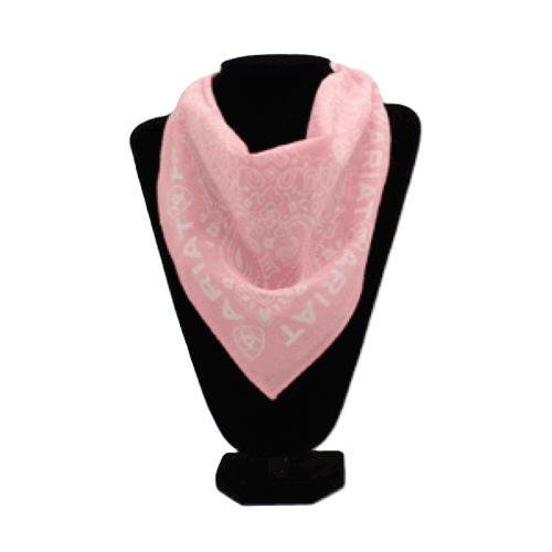 le bos Ariat Light Pink Bandana A1109024
