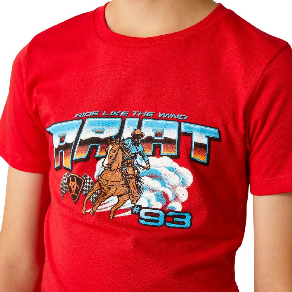 Ariat Red Racing 93 Boys T-Shirt 10051745